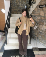 Cotton pocket cargo pants