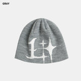 Glitter Knit Short Beanie
