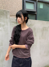 [BAONHAUS] ルーヴェン ストライプ カラーマッチング ロングスリーブ Tシャツ