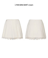 LYNN MINI SKIRT cream