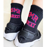 Old school logo socks Black