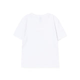 HEESU pfp crop T-shirt [White]