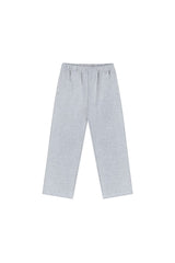 フリースワイドレッグスウェットパンツ