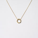 Quinn Irregular Hoop Necklace