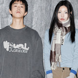 visual check muffler [brown]