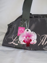 Glow Orchid Keyring_Magenta