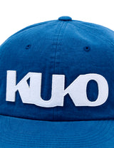 KUKO シンボル6パネルキャップ_ブルー