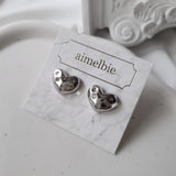 Olivia Heart Piercing - Silver