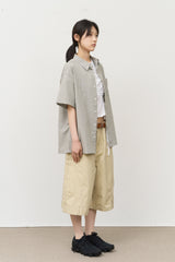 Lee Checekd Half Shirt