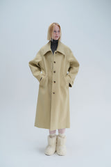 RELAXED BALMACAAN COAT