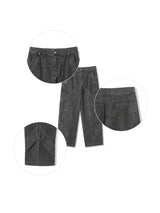 Rounding Dyeing Cargo Pants (2color)