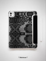 Black Veil Lace iPad Case