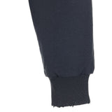8287 Center Logo Vintage Crop Hoodie (Charcoal)