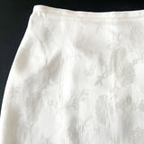 JACQUARD SKIRT IVORY
