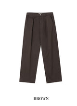 Cent Reverse Pintuck Cotton Pants