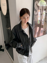 #LV ビンテージブラックレザージャケット