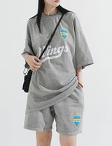 ピグメントウィングスオーバーフィットTシャツ