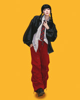 ダブルツーウェイレザーオーバージャケット (2color)