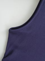 Amaris Asymmetric Strap Ruched Top