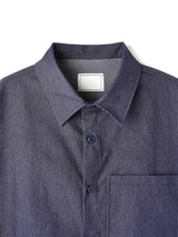 ASCLO Hairline Stripe Short Sleeve Shirt (2color)
