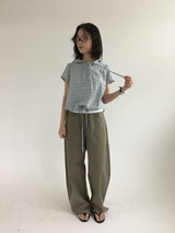 ヘイデン チェック フーディー シャツ(3color)