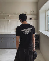 イーグルワッフルマッスルショートスリーブTシャツ