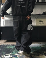 CT Back Printing Cotton Pants (2C)