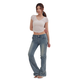 BACK RIBBON PUFF TEE [PINK]