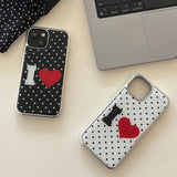 [Epoxy] ILOVE(white)silver bumper case