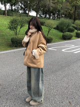 ニッパーカットバルーンデニムワイドパンツ