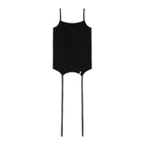 2-WAY STRAP SLEEVELESS (BLACK) F25ZB029