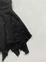 マロン レース アンバル スカート (black)
