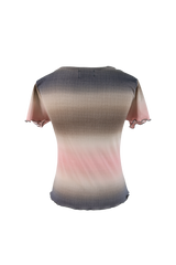 Blur gradation T (Brown/Pink)