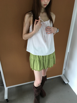 Rev Shirred Sleeveless (2color)
