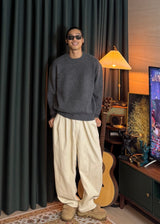 [virstyle original] INKKI Wool Drop-Shoulder Knit 2COLOR