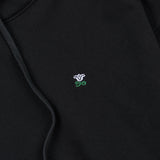 ストレンジャーリラックスフィットフラワーフーディー (Black)
