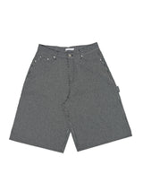 No.1237 L stripe carpenter bermuda SHORTS
