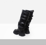 Romina Backstrap Long Boots