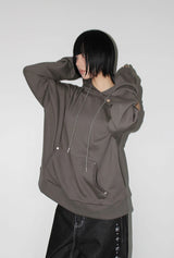 CUTTING EYELET HOODIE