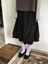 Laris Banding See-Through Knee Socks