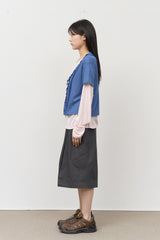 (W) Sua Ruffle Cardigan