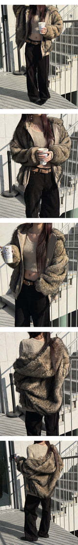 [F/W] Mohair crop Slim fit long sleeves(4color)