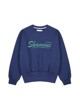 26ss SHAMONE エンブロイダリースウェットシャツ 2color