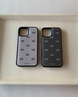 [MADE] mini logo dotted line epoxy bumper case_grey