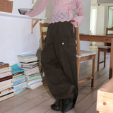 [MADE] Hauve Back Curve Cargo Pocket Wide Cotton Pants
