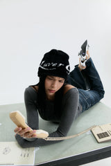 Luv Dept / ‘LUVER GIRL’ フラッフィービーニー-2 colours