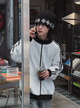 Laus Waffle Track Top Jersey