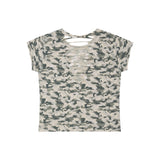 カモスラッシュアイレットTシャツ