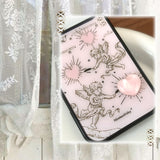 ラブ 3D ハートヴィンテージキューピッドマグセーフiPhoneケース