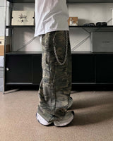 PTミリタリー カーゴ デニムパンツ